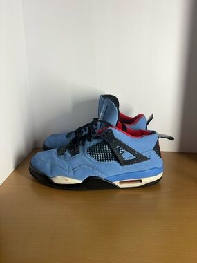 Jordan 4 Retro x Travis Scott
Mid Cactus Jack Men size 12.5 NO INSERTS!!!!